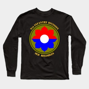 9th Infantry Division Long Sleeve T-Shirt